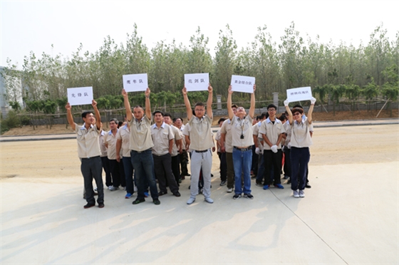 煙臺華順油氣潤滑之運(yùn)動會各參賽隊(duì)伍