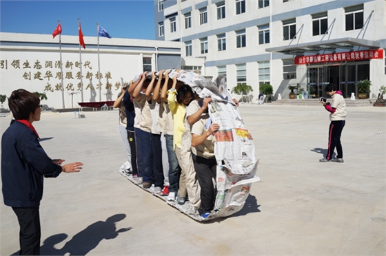 煙臺(tái)華順油氣潤(rùn)滑運(yùn)動(dòng)項(xiàng)目游戲之車輪滾滾