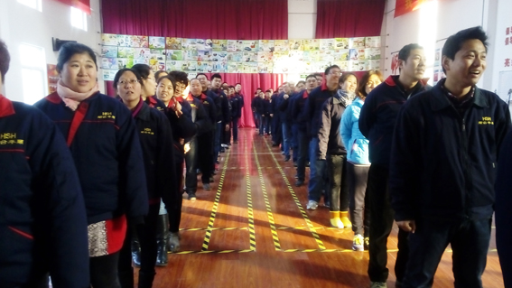 煙臺華順油氣潤滑之早會智力問答