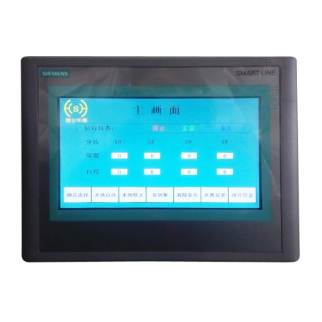 煙臺華順油氣潤滑PLC顯示屏