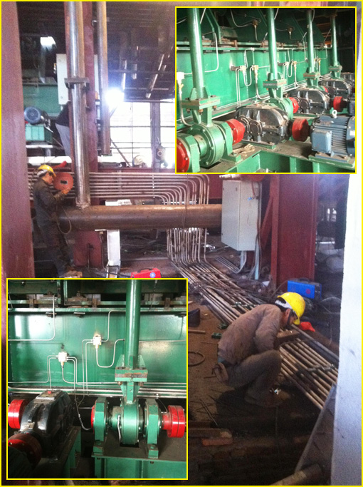 煙臺華順油氣潤滑之鋼廠安裝油氣潤滑設(shè)備